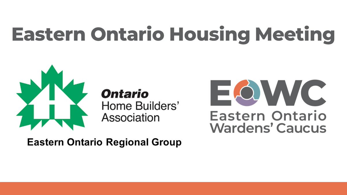 Thanks to the eastern <a href="/OntarioHBA/">Ontario Home Builders’ Association (OHBA)</a> for meeting to discuss how we can work collaboratively to ensure eastern Ontario is part of the housing plan. 

Together we look forward to building the housing supply for our residents. #EOWC7in7