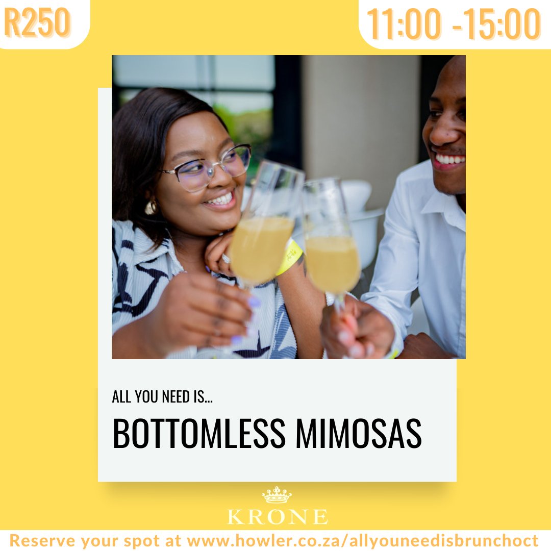 YouNeedBrunch's tweet photo. Bottomless mimosas have proven to be the perfect drink to pair with an amazing brunch.

Remember to reserve your tickets and join us for a meal you won't forget. 

https://t.co/ydHlZ8Fk8r https://t.co/qCXucP16gv