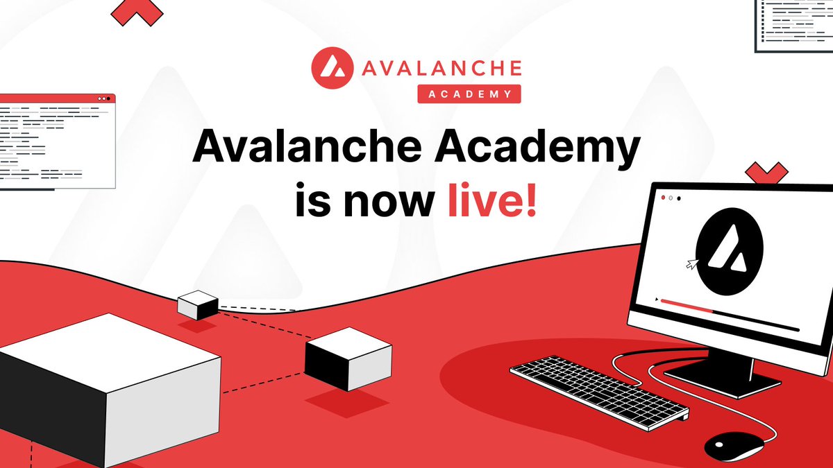 Did you know Avalanche Academy is FREE?! Not a developer? That's ok, the Avalanche Fundamentals course is a high level overview of Avalanche consensus, Subnets and Virtual Machines, to help you better understand the possibilities of the entire network 🔺 academy.avax.network