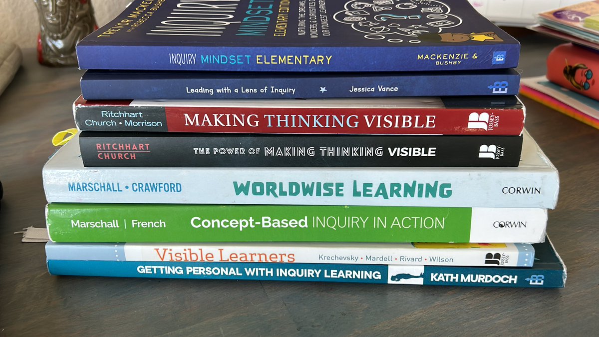 A deep dive into inquiry as a personal inquiry. What are your favorite inquiry resources?  #staycurious #pyp #ibpyp #pypchat @TeachGlobalEd @carlamarschall @kjinquiry @trev_mackenzie
