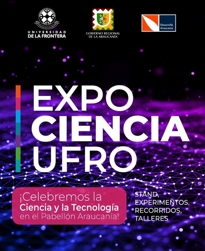 🔵 Este domingo 1° de octubre se realizará la #ExpoCienciaUFRO2023, encuentro científico – tecnológico de corte familiar que se desarrollará en dependencias del #PabellónAraucanía, ubicado en el corazón de la ciudad de #Temuco (Arturo Prat 0221).

 ➡️ufromedios.cl/ufronoticias/e…