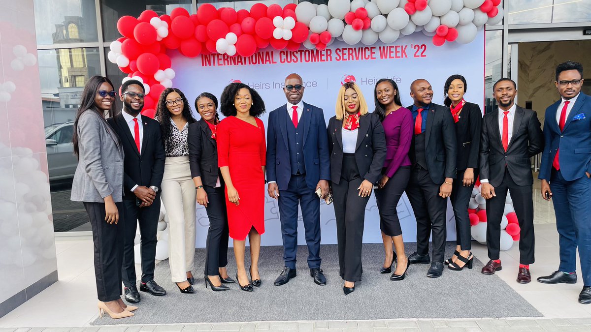 HeirsInsurance_'s tweet photo. Reliving moments from our 2022 International Customer Service Week celebrations. ๐ซโบ๏ธ
Stay tuned for exciting updates on what we have in store for our 2023 festivities!
#SimpleLifeCrew https://t.co/OSidJyDSHF