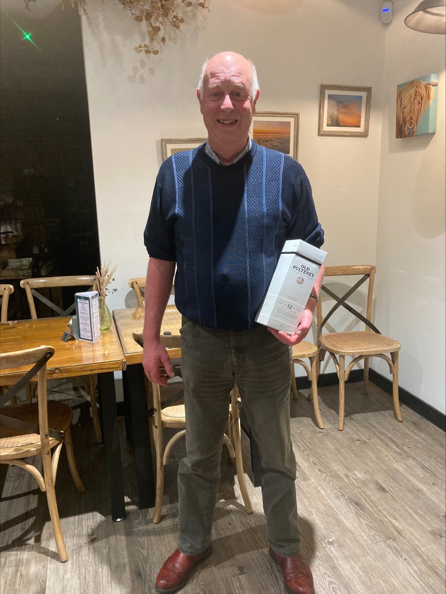 NFUStweets's tweet photo. Ayrshire member Willie Campbell pictured here, receiving the incentive prize for completing our 2023 #NFUS Arable Harvest Survey.
We hope you enjoy your bottle of Scotch single malt Willie, and a big thank you to everyone who took part in the survey. https://t.co/M0RpKvFhVo