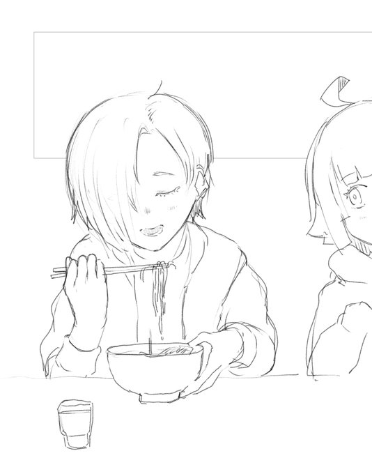 📶「おそば食べてた」 