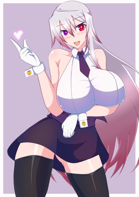 うちのこヴェロニカさんだよ
衣装差分作りたかったのでバニースーツ的な奴をこう…な…!の差分も用意してみました 