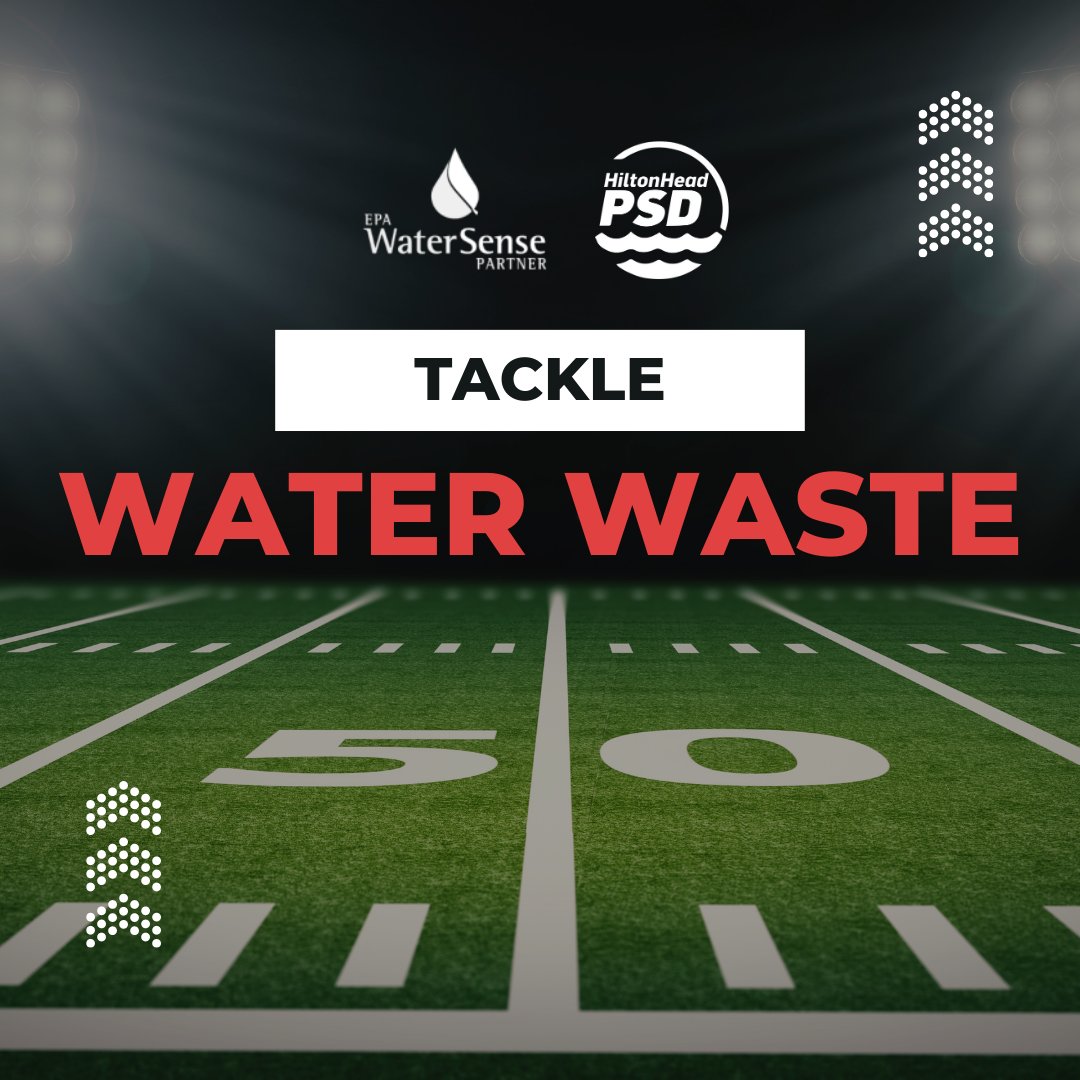 hiltonheadpsd's tweet image. Tackle water waste with WaterSense and save water on your home turf!

Game plan with smart watering techniques and WaterSense labeled irrigation equipment: bit.ly/47WaK9F

#WaterSensePartner #SaveWithWaterSense #ScoreWaterSavings #GamePlan #TackleWaterWaste