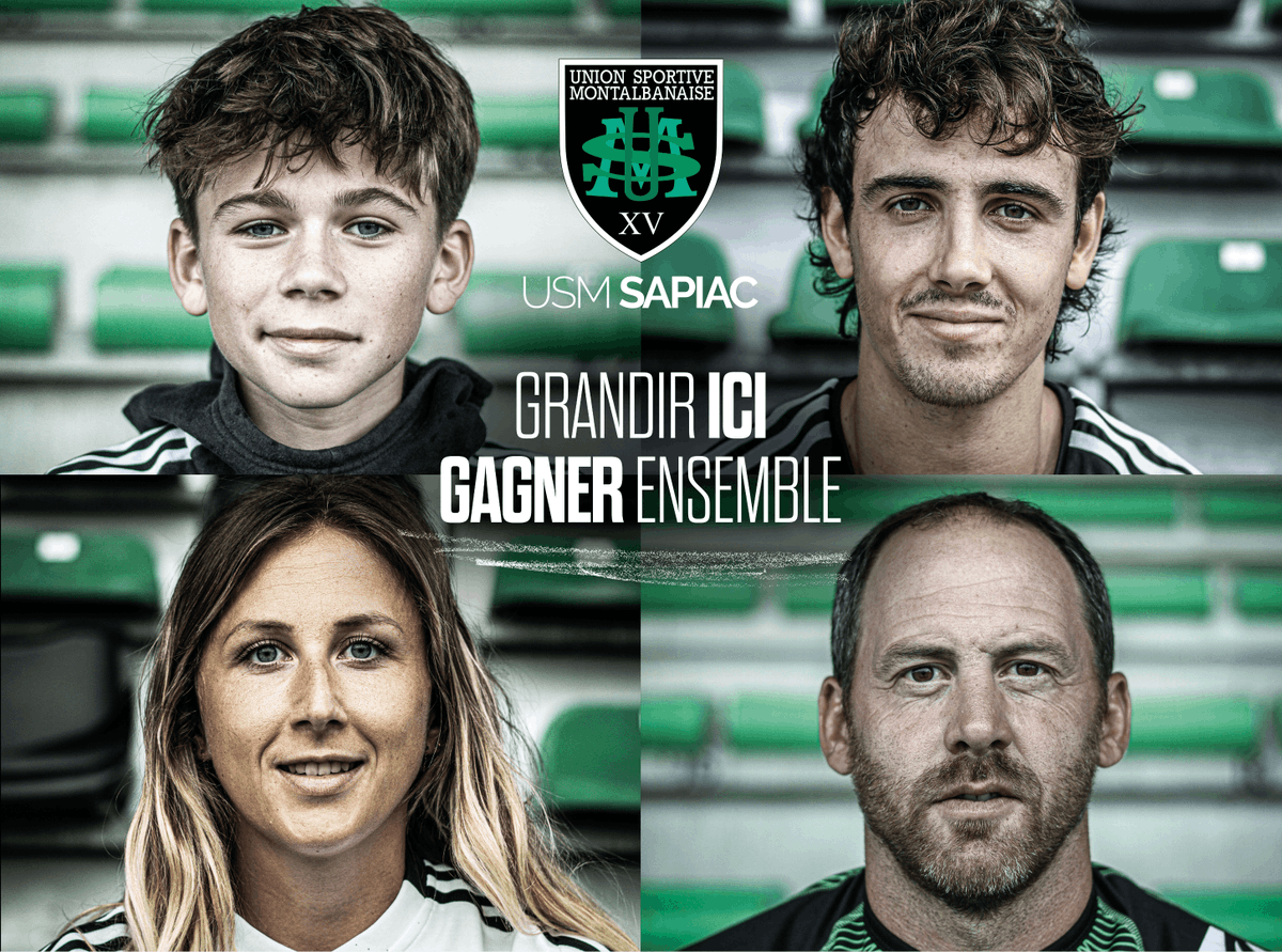 𝐆𝐫𝐚𝐧𝐝𝐢𝐫 𝐢𝐜𝐢, 𝐆𝐚𝐠𝐧𝐞𝐫 𝐞𝐧𝐬𝐞𝐦𝐛𝐥𝐞 🟢⚫

L'USM Sapiac lance officiellement sa nouvelle baseline basée sur ses nouvelles valeurs et engagements. 

Formation 💡
Professionalisme 💪
Unité 🤝
Territoire ❇️

 👇
usmsapiac.fr/valeurs

#GIGE #AllezSapiac