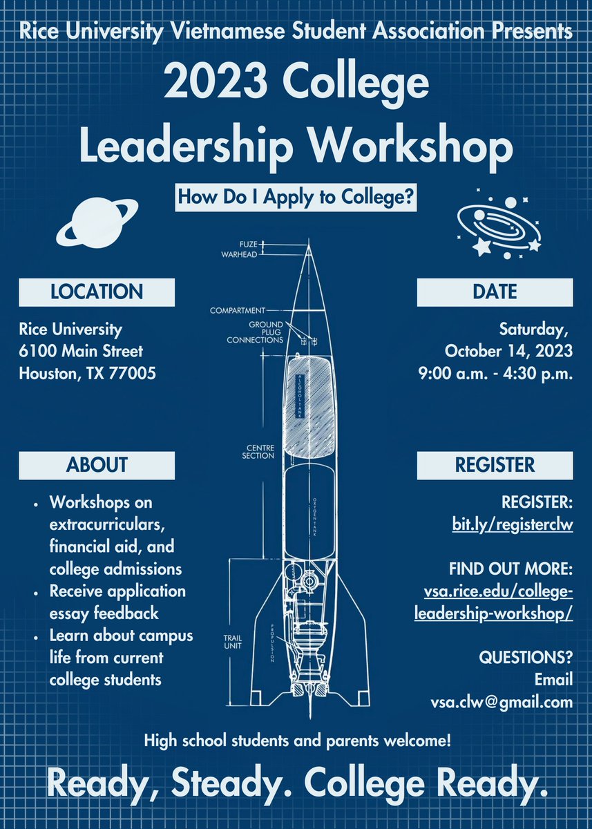 Hey Panthers! Check out this opportunity from <a href="/RiceUniversity/">Rice University</a>! #beprepared