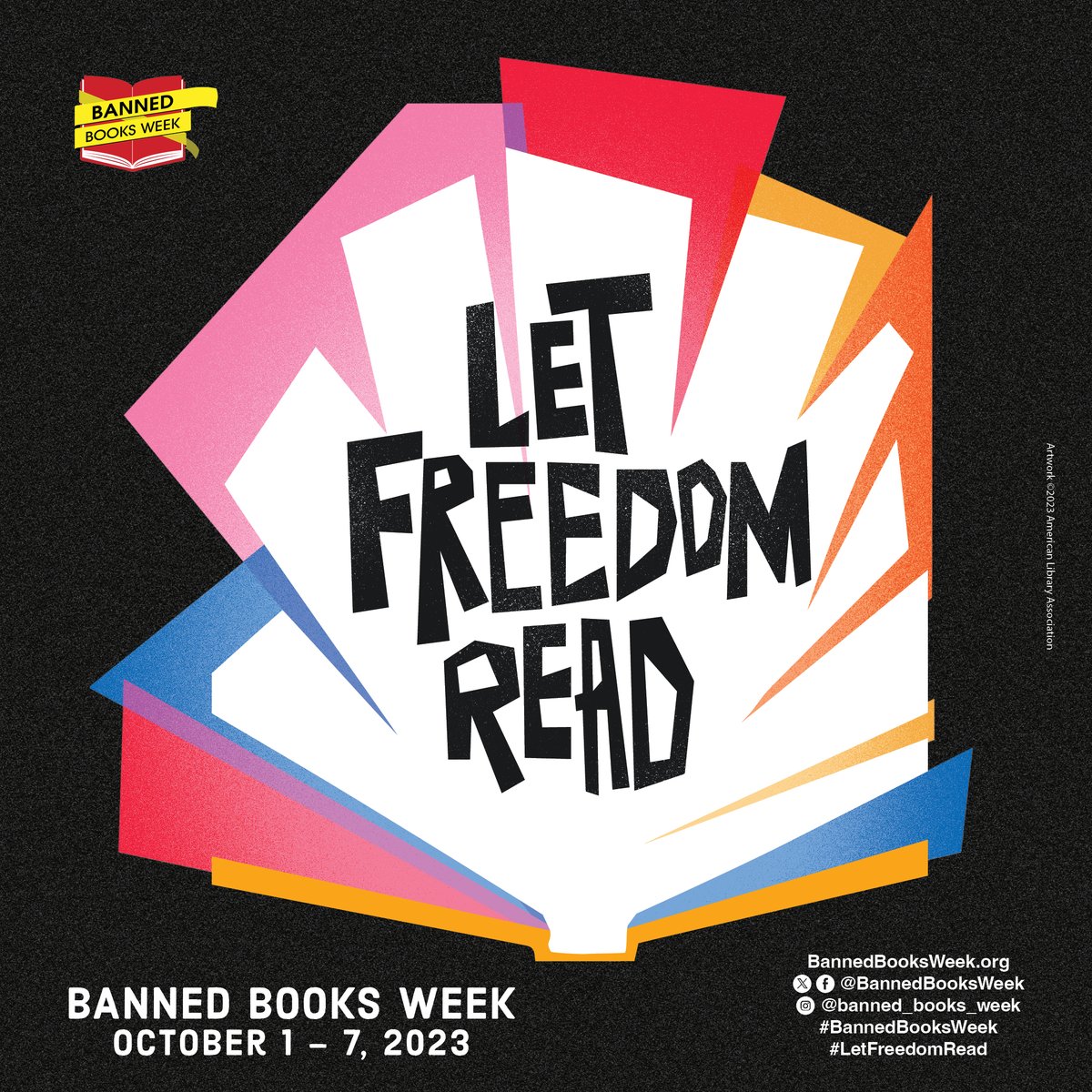 Hosting a #BannedBooksWeek event? Don't forget to add it to the event calendar. ➡️bannedbooksweek.org/events/
#LetFreedomRead