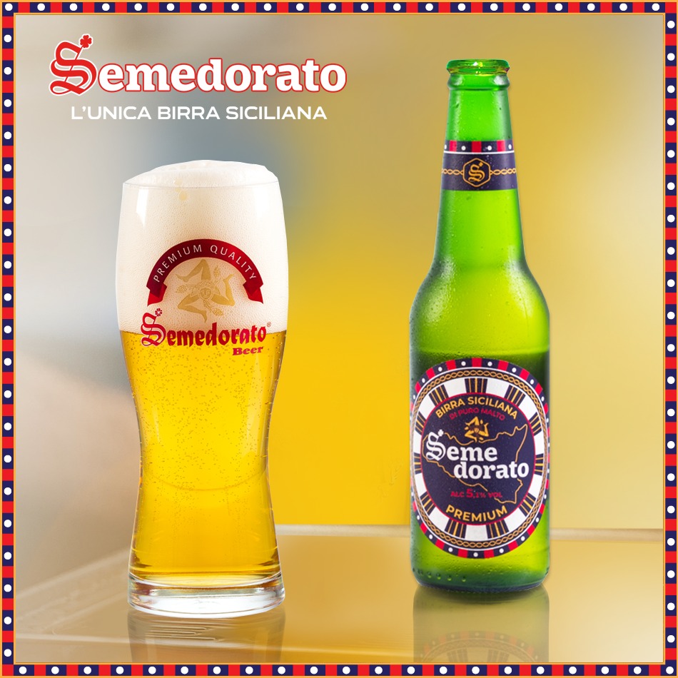 #Semedorato Premium Lager
Birra di puro malto d'orzo con 5,1° alcol.
#birrasemedorato #beerlovers #semedoratobeer #birrabionda #birrasiciliana