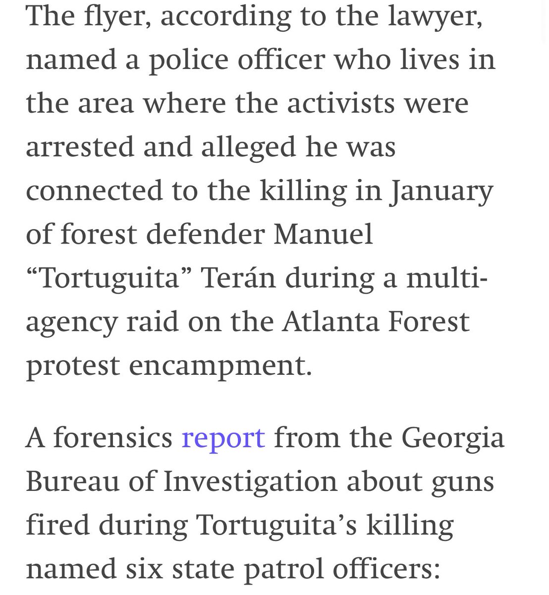 The city of Atlanta has hit a new low: publishing the home addresses of those who have signed the #StopCopCity petition. This is literally doxxing. Wild to see this considering activists were previously arrested for distributing flyers w/ names of the cops who killed Tortuguita.