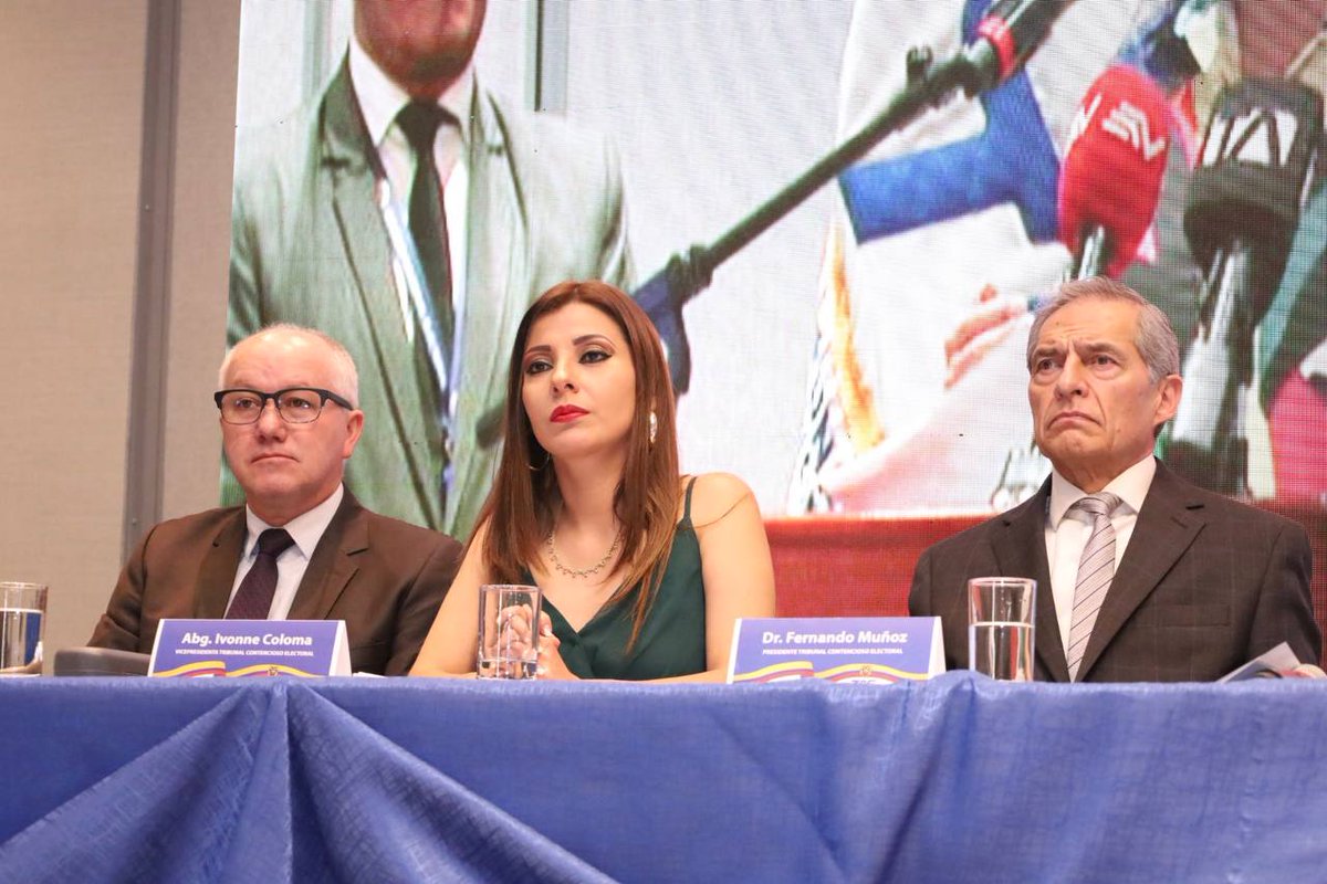 cnenapo's tweet photo. @DianaAtamaint @TCE_Ecuador #DíaJusticiaElectoral ⚖️ | El #CNE ha suscrito convenios con universidades del 🇪🇨, a fin de promover la capacitación cívica ciudadana. Desde el año 2021, en las 24 Delegaciones Provinciales, impulsamos escuelas de formación política, menciona nuestra presidenta, @DianaAtamaint. https://t.co/P9VPxo5CvI