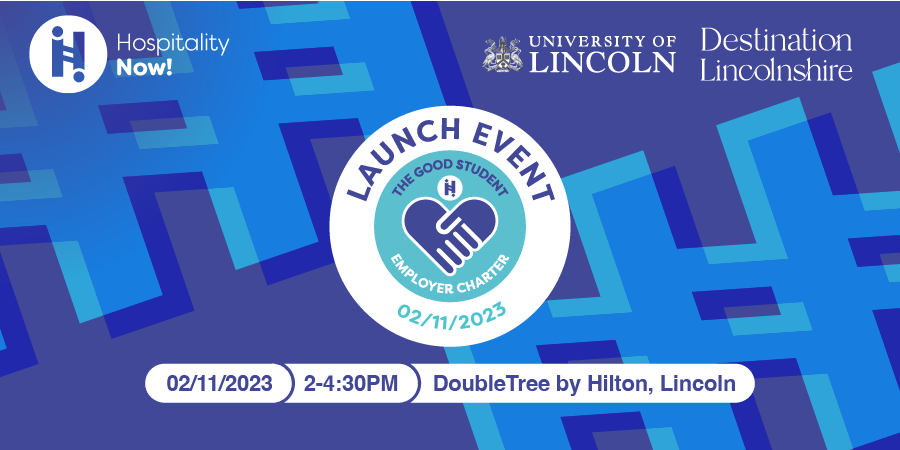 📢 Calling all hospitality, tourism, leisure and retail businesses in Lincolnshire – you’re invited to the launch of <a href="/HospitalityNow1/">The Good Student Employer Charter</a>, Designed to help business owners and team leaders attract, retain, and get the best from their student-workers.

🎟️ ow.ly/jksK50PRbs7