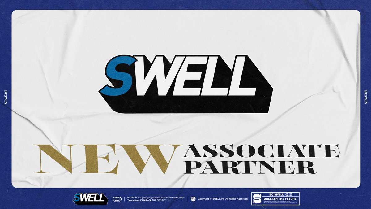 BCS_Hornet's tweet photo. 【パートナーシップ契約締結のお知らせ】

この度BC SWELL Hornetは
のあ様 (@NoA4406)とアソシエイトパートナーシップ契約を締結したことをお知らせ致します。

#BCSWIN #荒野行動 https://t.co/FoDtQ73gqU