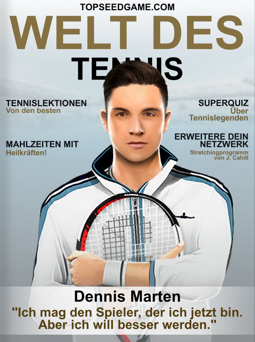 Lade TOP SEED – Tennis Manager herunter, das #1 Tennisspiel weltweit!
Es ist KOSTENLOS!
goo.gl/t3EhRm