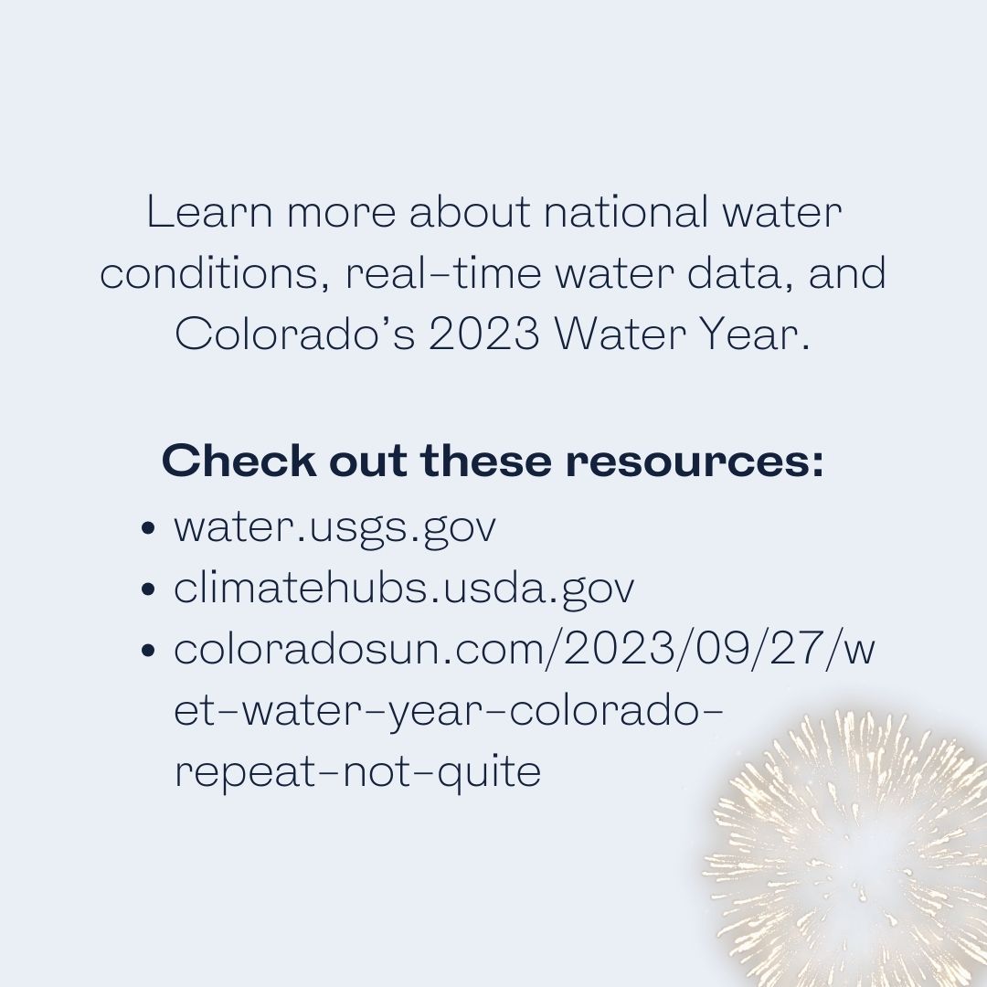 Happy Water New Year! The 2024 Water Year begins October 1st!
#oneworldonewater #waternewyear #water #snowpack
msudenver.edu/owow