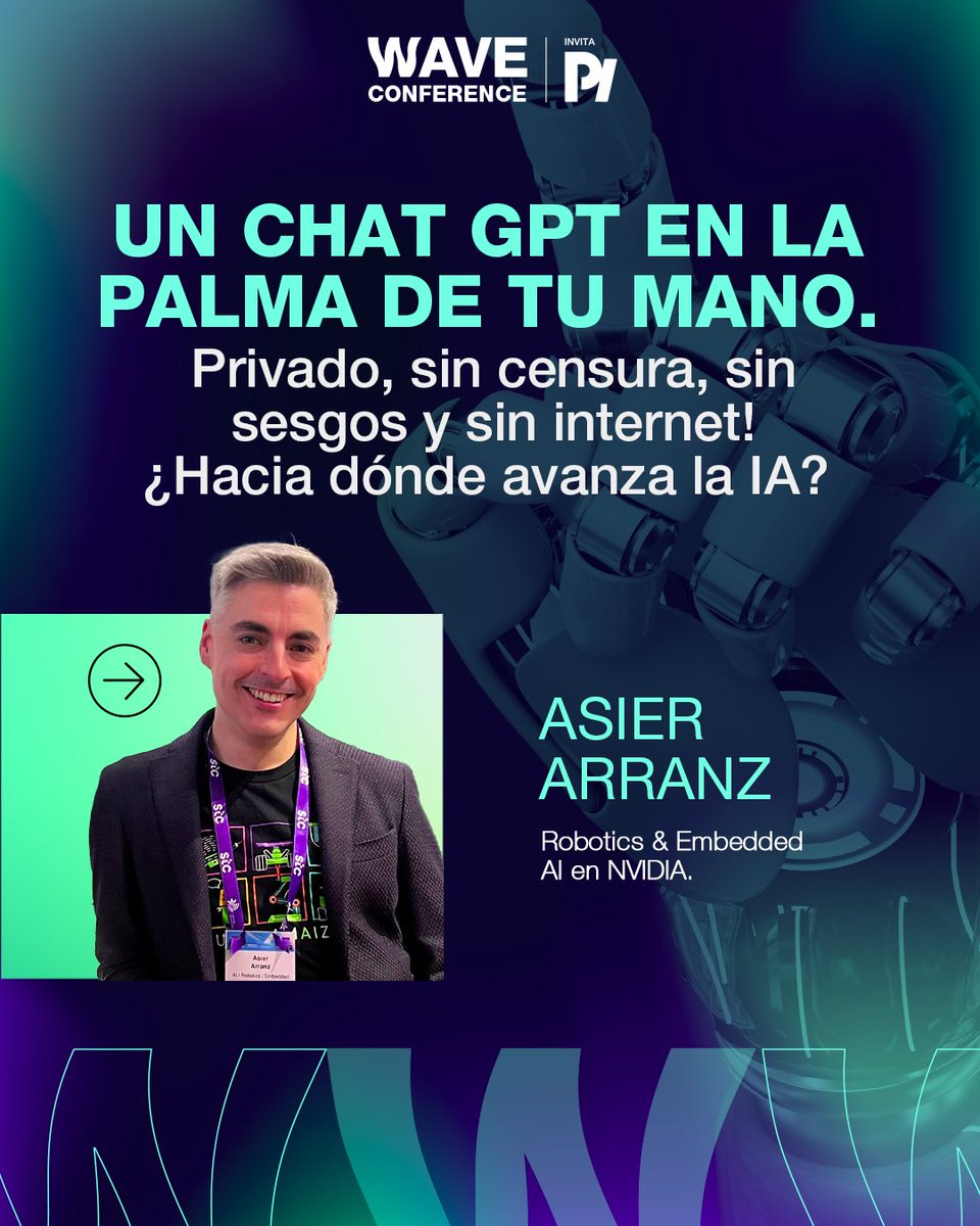 wave_conf's tweet photo. 💥¡Tendremos speakers de lujo!🚀Conocé más sobre ellos y sobre las temáticas de las cuales nos vienen a hablar #waveconference 📆 este 10 y 11 de octubre.🤖 ¡LA IA está en agenda del mundo entero! 🗣️¡Conocé a los speakers!🙌 https://t.co/80Xviw1jhN