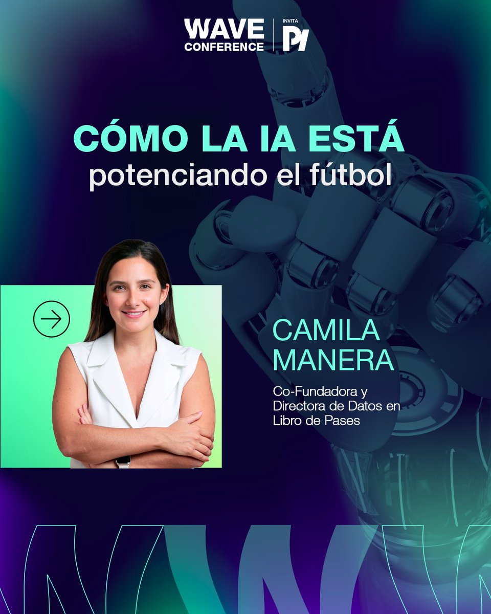 wave_conf's tweet photo. 💥¡Tendremos speakers de lujo!🚀Conocé más sobre ellos y sobre las temáticas de las cuales nos vienen a hablar #waveconference 📆 este 10 y 11 de octubre.🤖 ¡LA IA está en agenda del mundo entero! 🗣️¡Conocé a los speakers!🙌 https://t.co/80Xviw1jhN