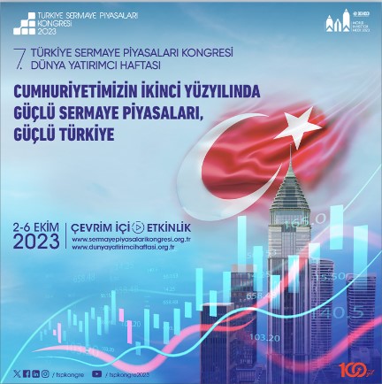 “Dünya Yatırımcı Haftası” etkinlikleri ve  “7. Türkiye Sermaye Piyasaları Kongresi” 2-6 Ekim tarihlerinde çevrim içi olarak birlikte gerçekleştirilecek.

sermayepiyasalarikongresi.org.tr
dunyayatirimcihaftasi.org.tr
#TSPKongre2023