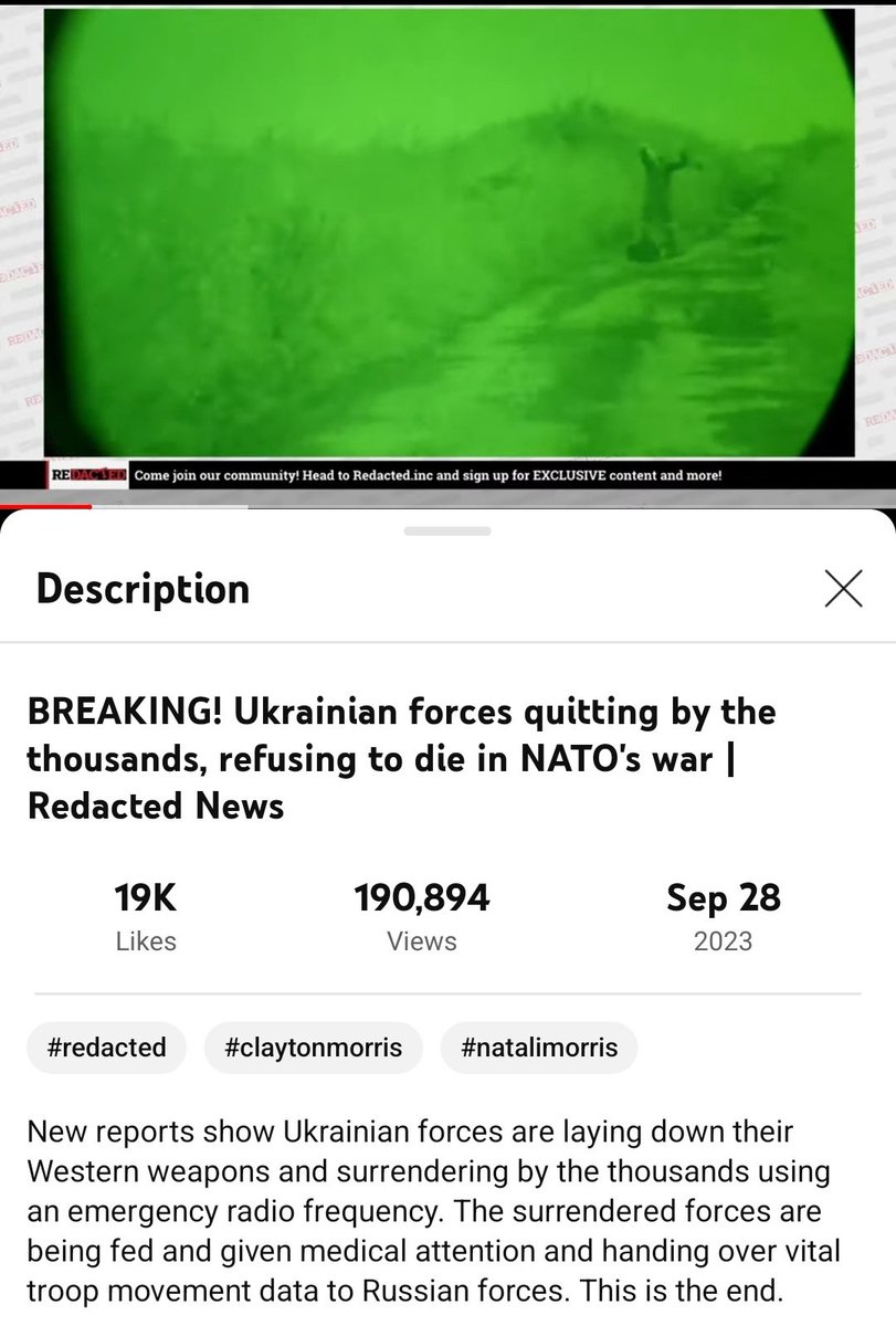 ChinasCanada's tweet photo. UKRAINIAN @DefenceU FIGHTER'S ARE SURRENDERING, praise the baby Jesus.
With these numbers of of @ZelenskyyUa fighter's surrendering @cafreeland and @NATO will have nobody left to throw in the grinder.🙏
#UkraineSurrender
https://t.co/at6nOUZXXV https://t.co/OLkHPP9PMx