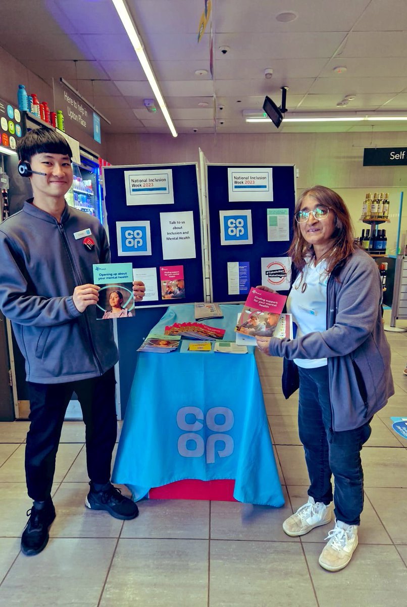 National inclusion week, awareness stall at Coop Upton Place @coopukcolleague @Ragesh2018