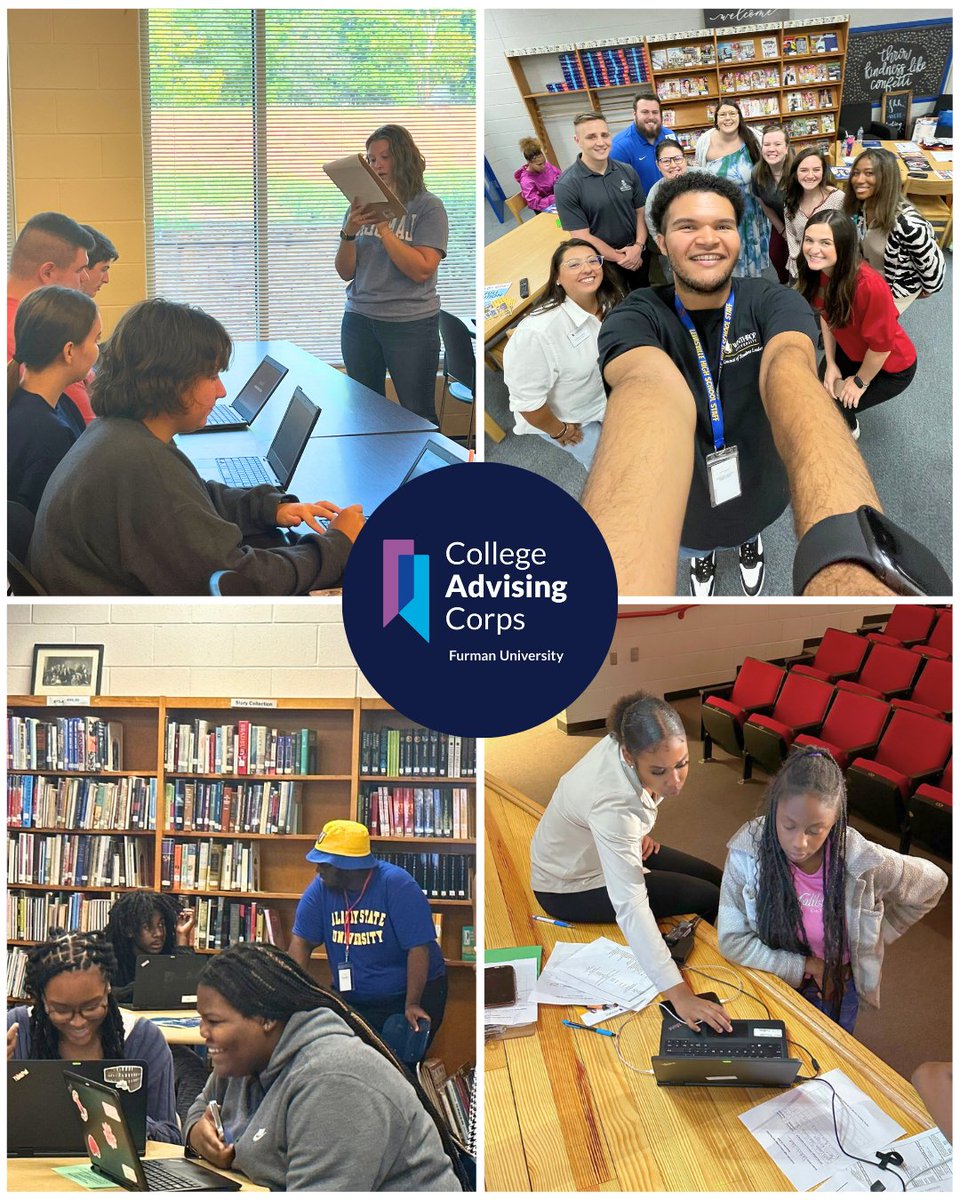 Our College Advisers have really been APPLYING themselves this month for their #CollegeApp Days! 

From arranging college rep visits to helping students with all things college, our advisers are uplifting education and support across Lancaster and Chester County🎓