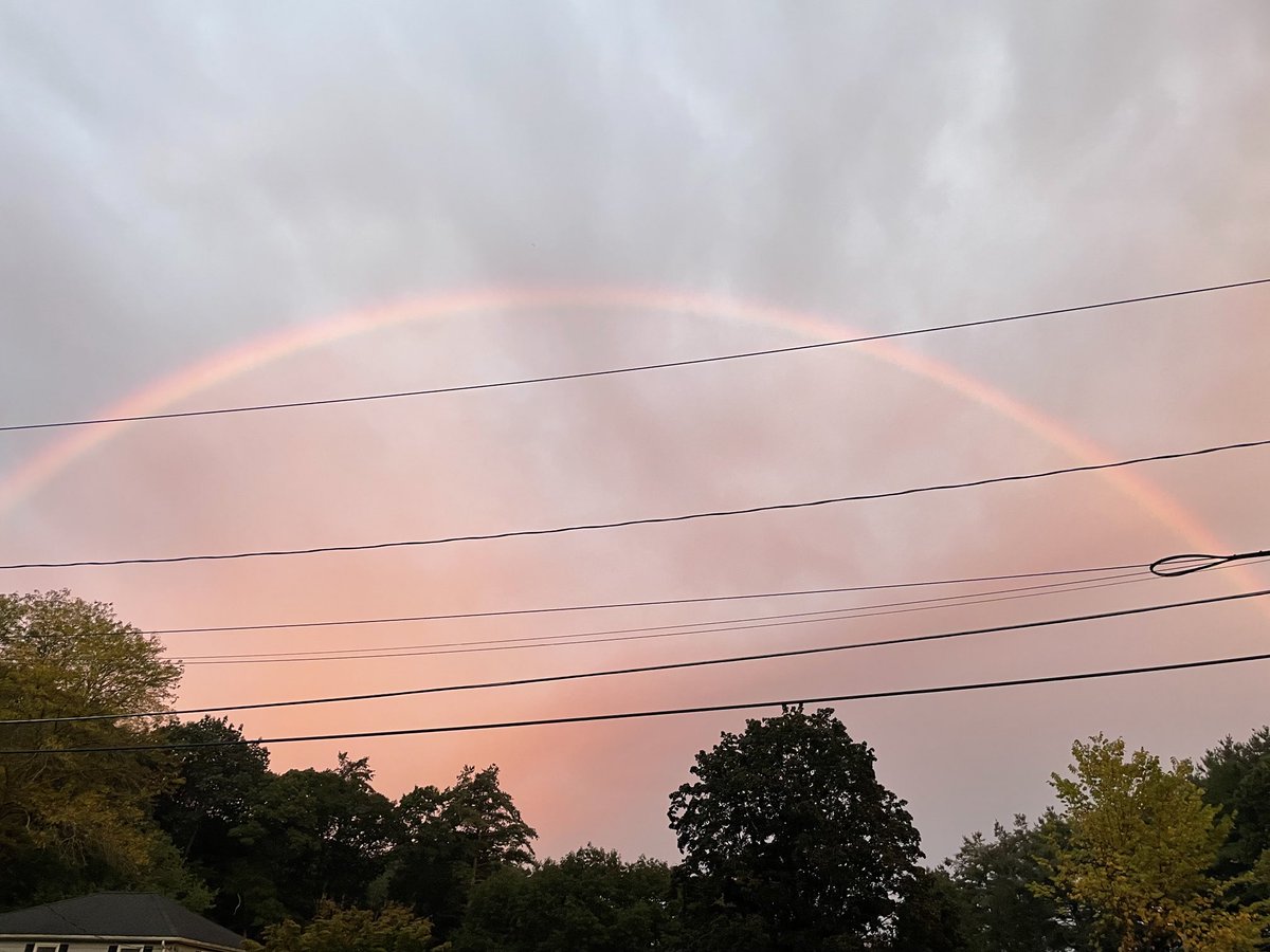 Over Concord, MA at 6:45am