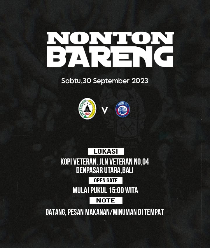 Mari berjabat tangan, rangkul kembali, serta panjatkan doa terbaik untuk <a href="/PSSleman/">PSS</a> 
Rayakan demi sebuah kemenangan!!!
Bermainlah utk kamu, keluargamu, supportermu dan LAMBANG CANDI DI DADA!!!