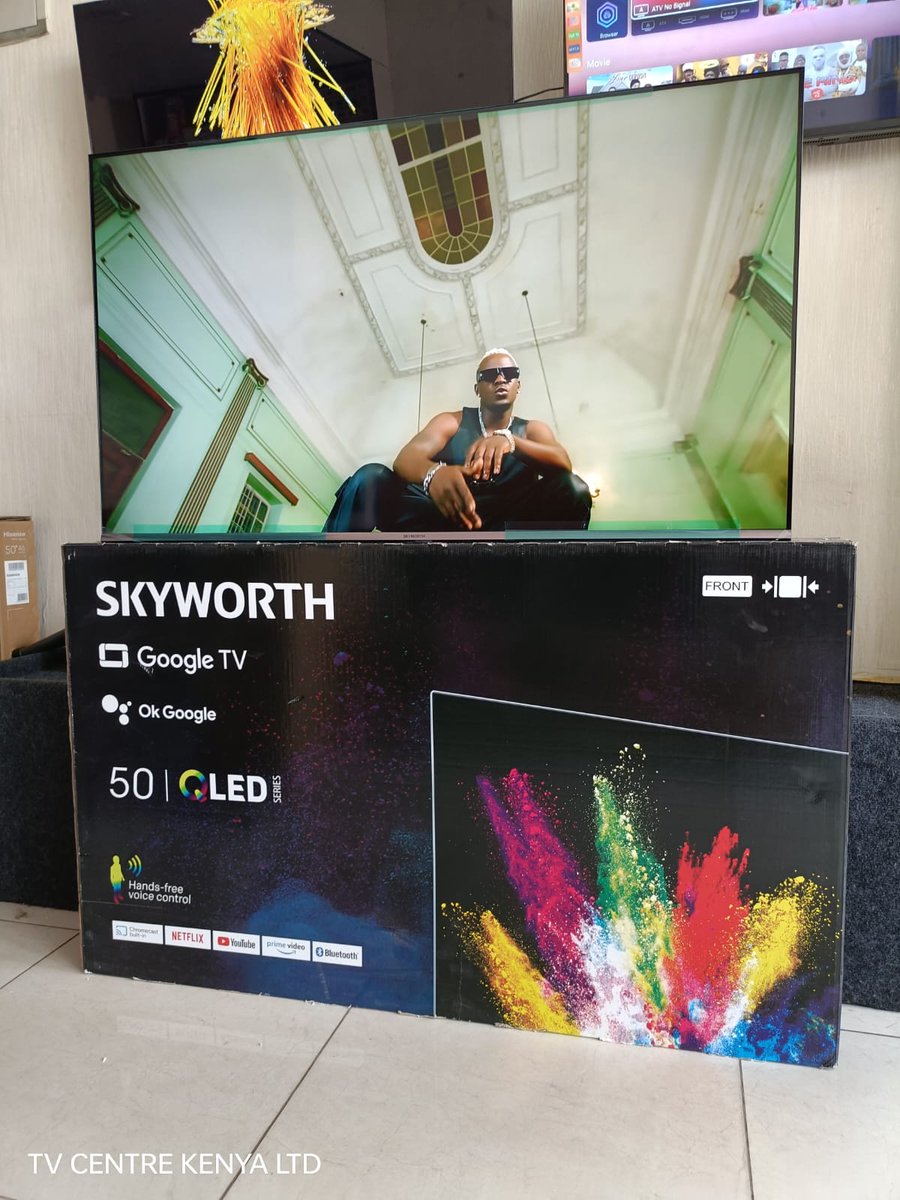 Skyworth 50' Smart 4K QLED Frameless Google TV

Price💰 47,999 Kshs

☎️CALL US ON 0702297561
Location: RNG Plaza, 2nd Flr  Shop S5

FREE DELIVERY + PAY ON DELIVERY COUNTRYWIDE

#MainaAndKingangi #HELB Nora Cherera 4 #LG100Club Antony Protect Our Girls Chebukati AFCON Peter Drury