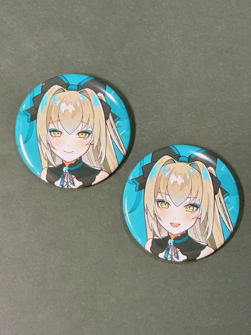 ⋆⸜ 𝐇𝐚𝐩𝐩𝐲𝐛𝐢𝐫𝐭𝐡𝐝𝐚𝐲 ⸝⋆誕生日記念グッズ発売中· · • • • • • • · ·· · • • • • • • · ·缶バッジのサンプル̆̈ほわん顔ときりっ顔!ふたつセットで届きますたくさん付けてほしい( ˙꒳​˙  )9月30日まで▽ こちらからチェック 