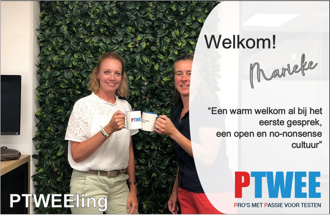 We zijn op HQ een PTWEEling rijker. Als aanvulling op ons HQ-team is Marieke bij ons gestart als Office Manager.

Welkom Marieke en veel plezier!
 
 werkenbij.ptwee.nl

#nieuwecollega #team