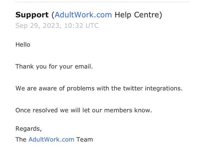 Hypno slave you were right. AW autotweets arent working for anyone . I&rsquo;ll send My own tweets when next