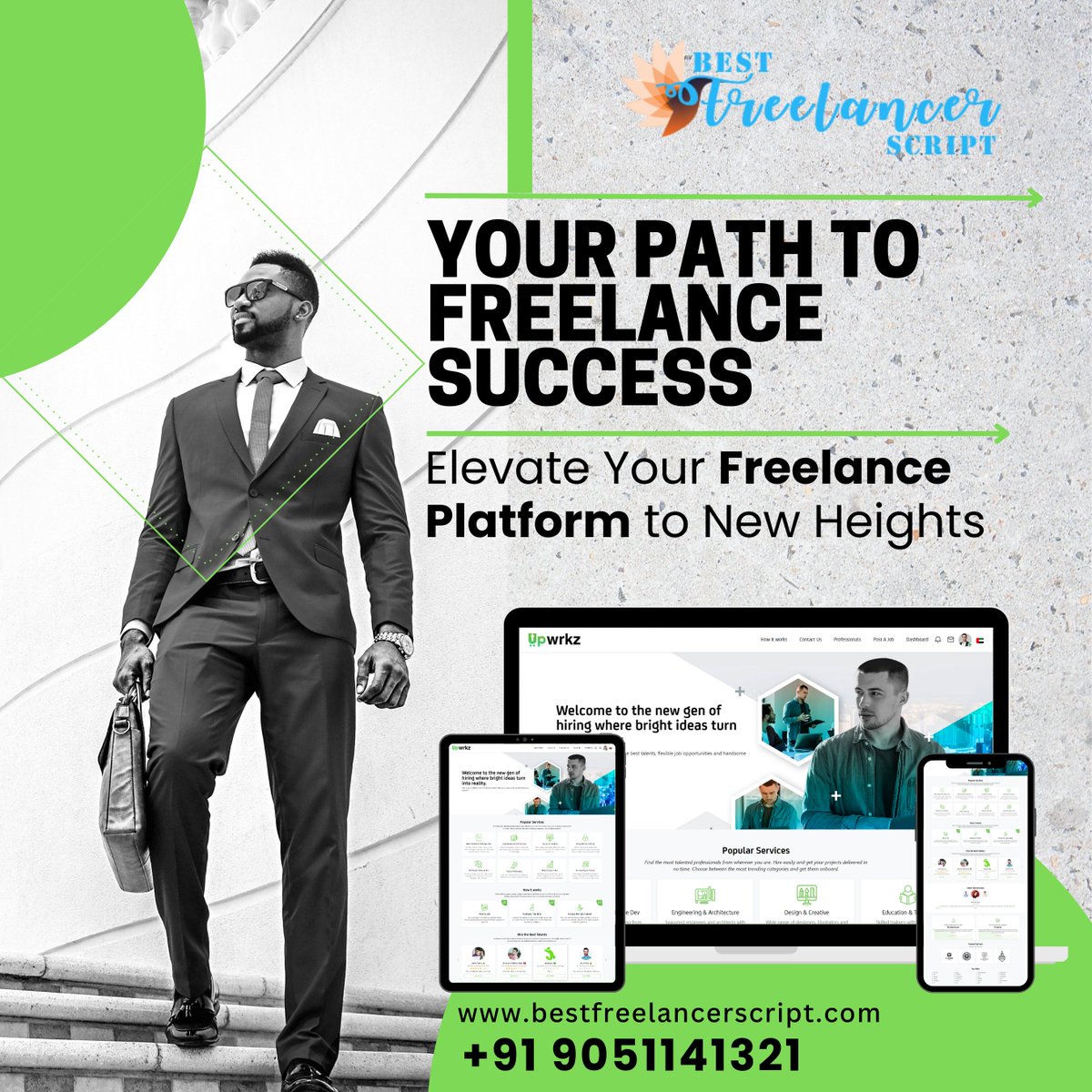 freelancerscrip's tweet photo. Transform your freelance career and take it to the next level with Your Path to Freelance Success! 

Get the cutting-edge #FreelancerScript today and elevate your freelance platform to new heights. Act now and experience success!

☎️ +91 90511 41321
🌐 https://t.co/tDbmMSs4KW https://t.co/S6E3tdYfKM