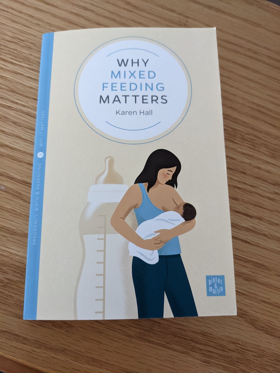Wonderful to catch up with <a href="/MotherworldlyUK/">Karen Hall</a> this morning and get a copy of her fabulous book, Why Mixed Feeding Matters, which of course I asked her to sign. I'm donating it to the Infant Feeding Lead at my local hospital <a href="/RBFTmaternity/">Royal Berkshire RBFT Maternity</a> but will have a sneaky read of it first!