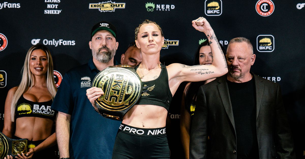 BKFC champion Britain Hart faces plenty of challenges in her bare-knuckle fighting career, but her next obstacle might be the toughest.
On Friday, Hart returns to her hometown of Salem, Va., where shedefends her strawweight title against Melanie Shah

livesportsnewschannel.com/bkfc-champ-bri…