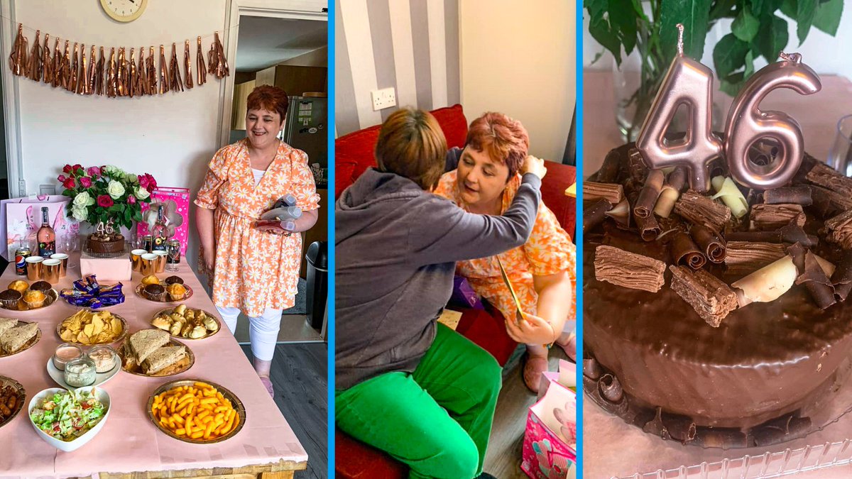 Andy_J_Hood's tweet photo. Happy Birthday to Clare!  Clare, who lives at our #Bradford supported living service, is 46 years young, and celebrated with a birthday bash at her home with two of her friends. Wishing you a wonderful year ahead, Clare! 

#ProudToSupport https://t.co/YTHEMerdex