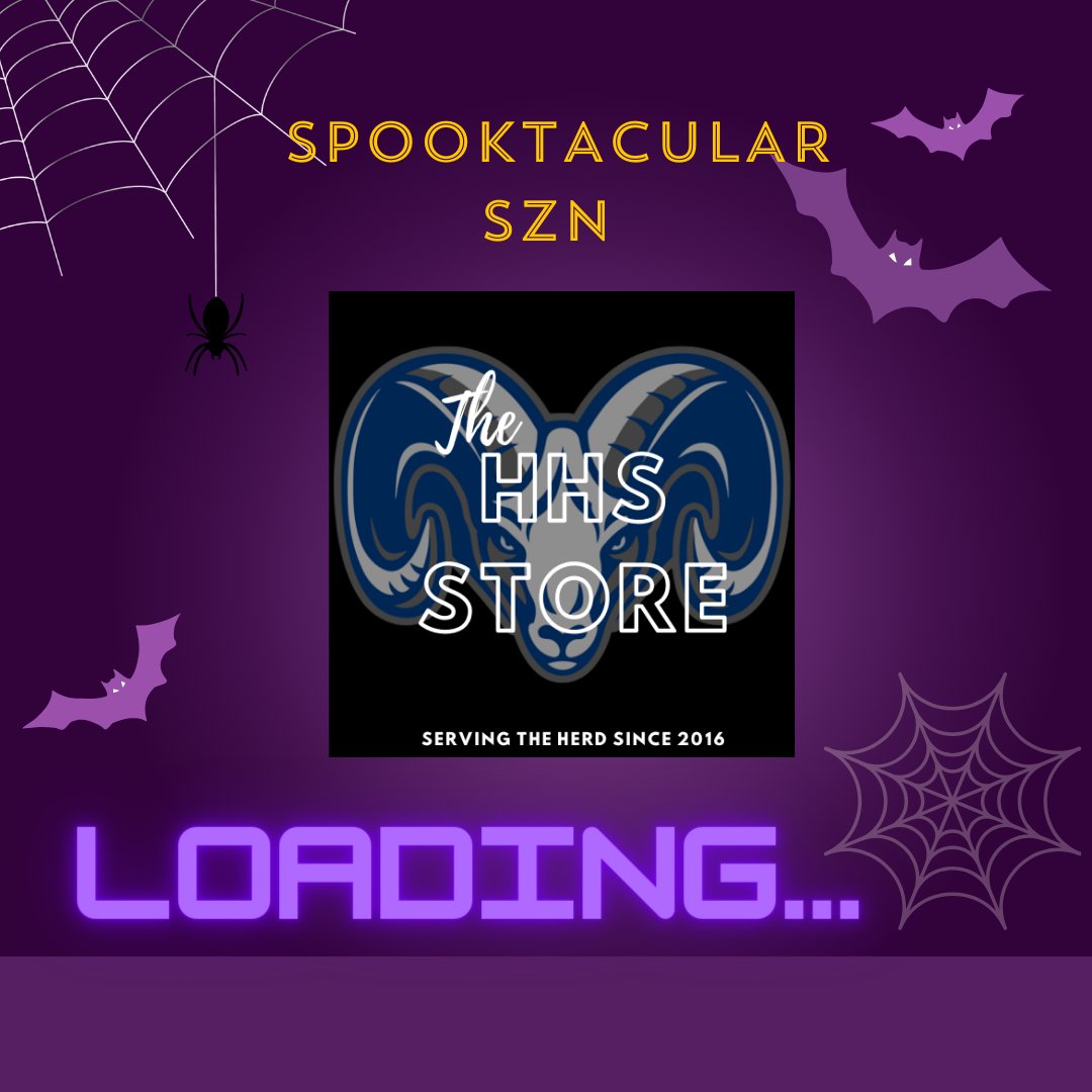 HightstownStore's tweet photo. Welcome Back Rams!!! Ready for this SPOOKtacular season??  We have spooktacular surprises coming your way soon!

The HHS Store | Open during lunches | Cash Only | #servingtheherd https://t.co/NXoJunPaPB