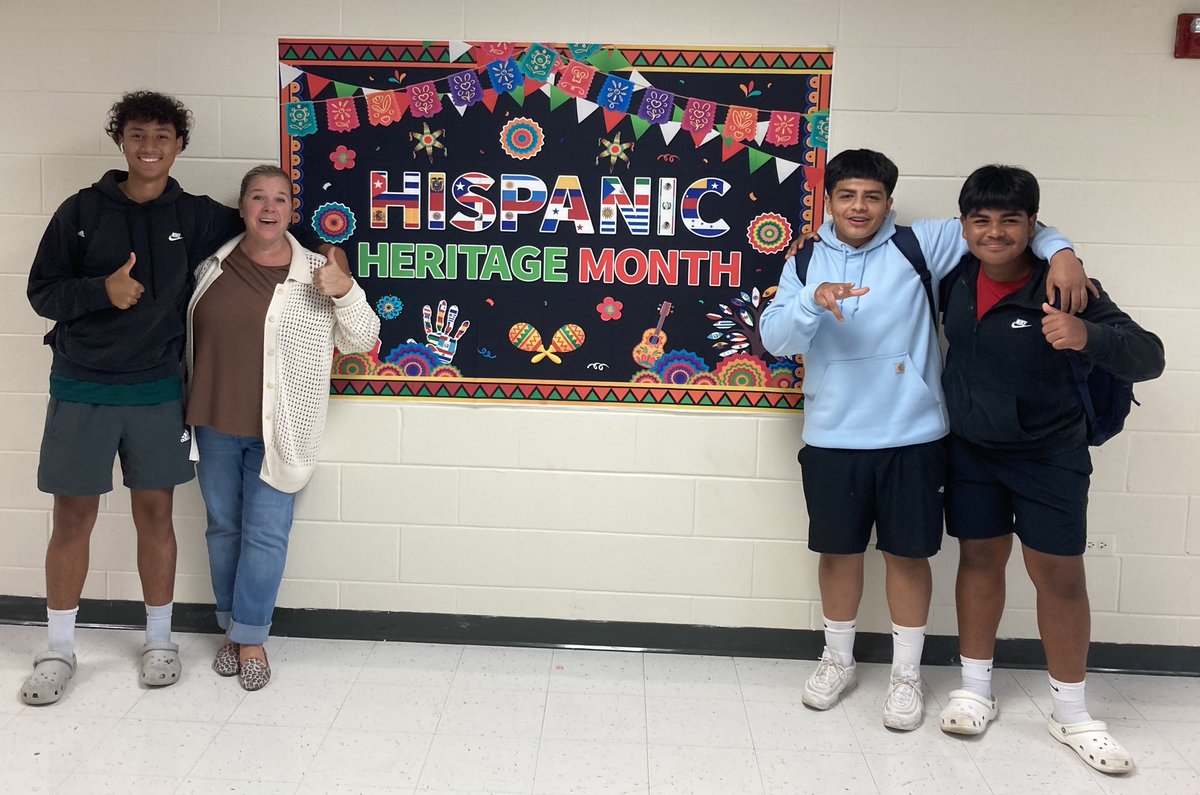 Stop by and take your picture with our Hispanic Heritage Month Mural! <a href="/BulldogLife_WHS/">Bulldog Life - WHS</a>