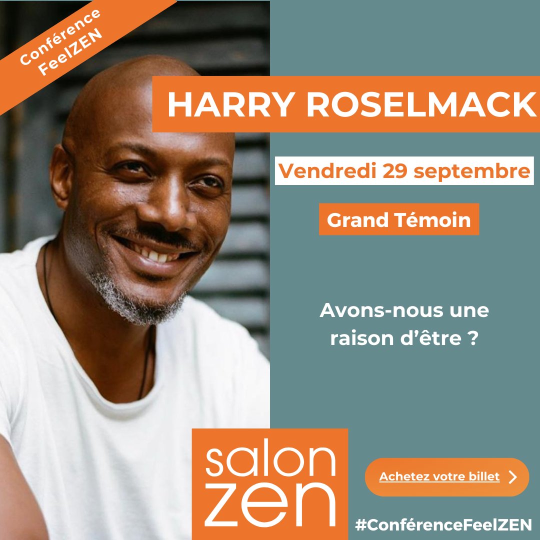 SalonZenParis's tweet photo. 🎤[Conférences FeelZEN] À 16h : "Peut-on déterminer si l'univers a une raison d'être", animée par Harry ROSELMACK ! 🌏
👉 Achetez votre billet dès maintenant sur : https://t.co/AD4nb5aQoy

#salonzenparis #salonzenparis2023 #conférencesFeelZEN https://t.co/8towCoDe57