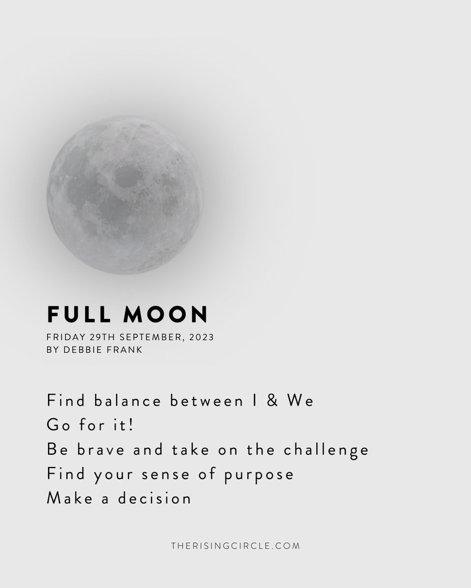 How can you be true to yourself yet also consider other people’s needs? Libra is socially skilled, whilst Aries is bold &amp; assertive. Take a look at how you can make an important move without being selfish. Can you negotiate but also emerge a winner? 🌑

By <a href="/Debbie_Frank/">Debbie Frank</a>