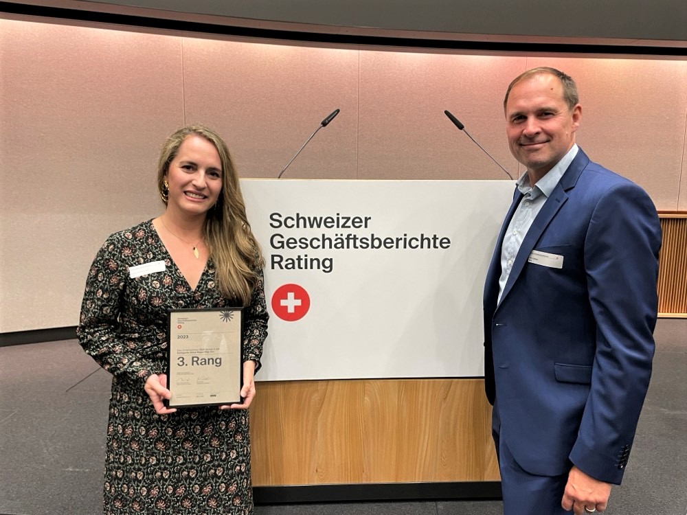 SGS_SA's tweet photo. We’re excited to receive third place for Value Reporting from the Swiss Annual Report Rating, in recognition of the quality of our annual integrated report. https://t.co/hcTprglLq6 #WeAreSGS #GBRating23 #ValueReporting https://t.co/ALn74NVYyu