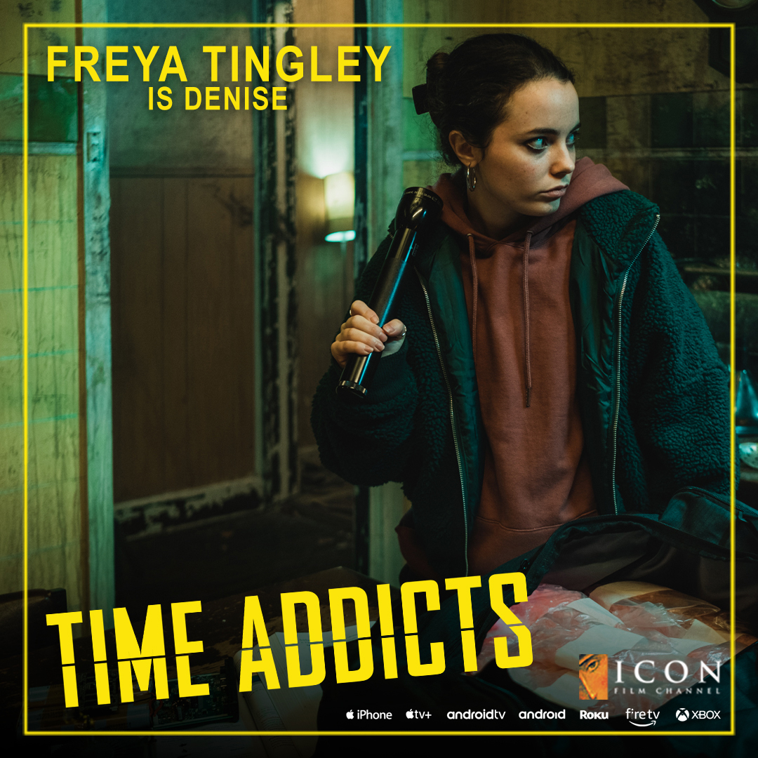 The fantastic Freya Tingley (Jersey Boys) stars in #TimeAddicts, from the executive producer of The Babadook!

Blending dark humour with wild sci-fi, stream it exclusively now on <a href="/iconfilm/">Icon Film</a>!

Sign up for a free trial at iconfilmchannel.uk and download the app.
