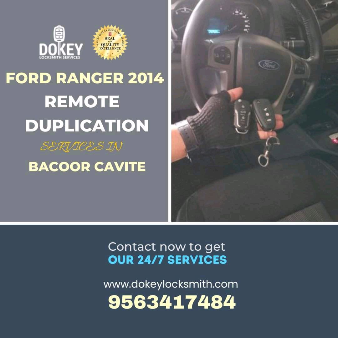 dokeylocksmith's tweet image. Project : Remote Duplication
Brand Model: Ford Ranger 2014
Location: Bacoor Cavite
#remoteduplication #FordRanger #Bacoorcavite
To receive 24/7 quality services, contact us 9563417484