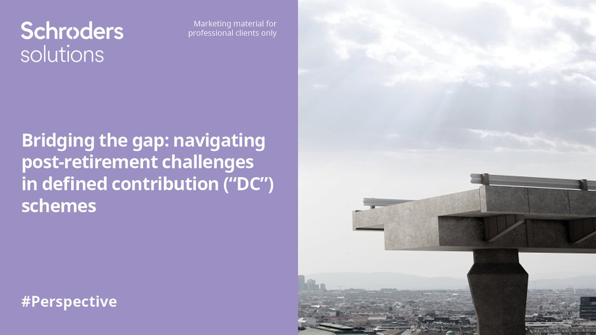 PMIPensions's tweet photo. DC scheme members, are you aware of the impact of market movements on your retirement savings @SchroderPension are working to remove the 'cliff edge' of crystallisation associated with DC at the point of retirement.

 https://t.co/FiUPckYDKU

#DefinedContribution #RetirementPlan https://t.co/jMJzpCWzqS