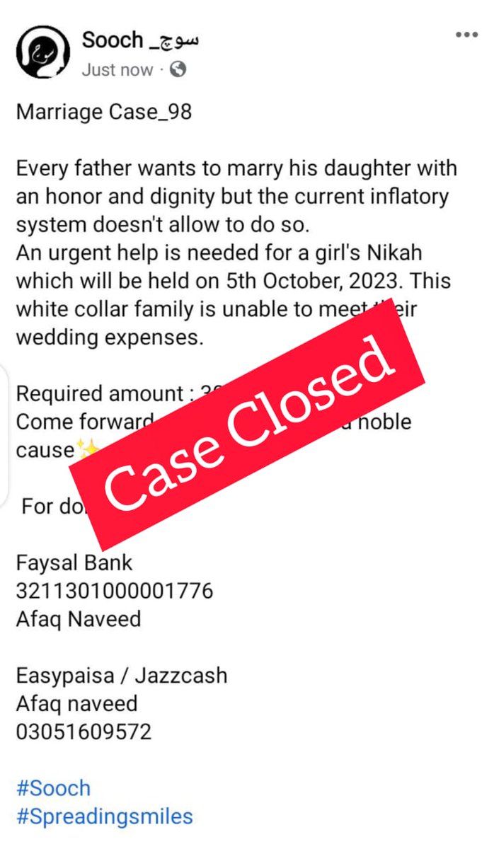 Sooch_official's tweet image. #Update
#Caseclosed
#Thanksforsupport