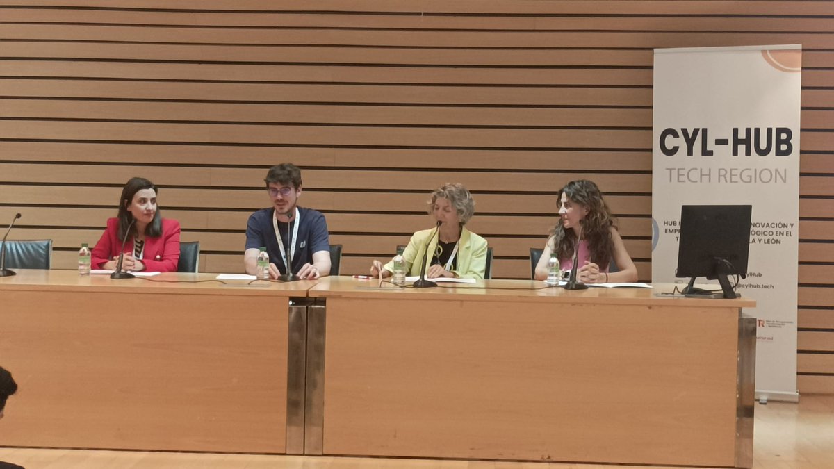 Empieza la 5ª y última #mesaredonda, ‘Compra Pública de Innovación y otras Acciones de las Instituciones Públicas’, en la que participan Tatiana Gutiérrez (<a href="/INCIBE/">INCIBE</a>), Isabel Clavero (<a href="/ICEX_/">ICEX</a>) y María Sonia Rojo (<a href="/empresasjcyl/">Competitividad Empresarial JCyL</a>). Modera Jorge Cerro (<a href="/cam_valladolid/">Cámara de Valladolid</a>)