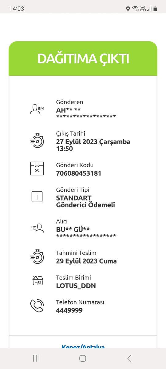 sumidur's tweet photo. @YurticiDestek bugün hep evdeydim ama zihni zehir şubeniz yine başından attı sanıyorum. Lütfen kargoyu getirir misiniz içerisinde gıda var. https://t.co/1oZOgsUQxz