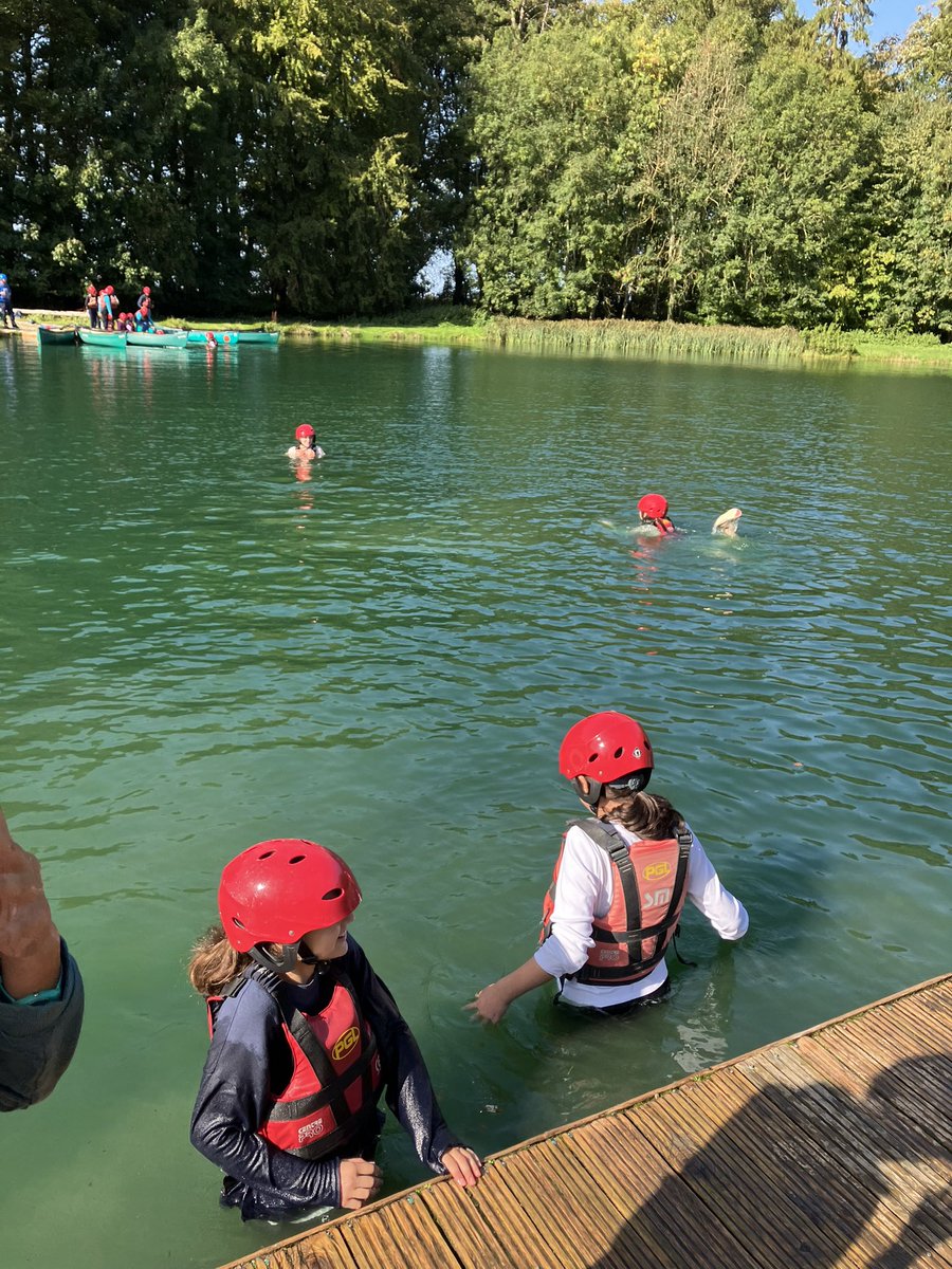 Some of the 3rds decided on an early bath today!