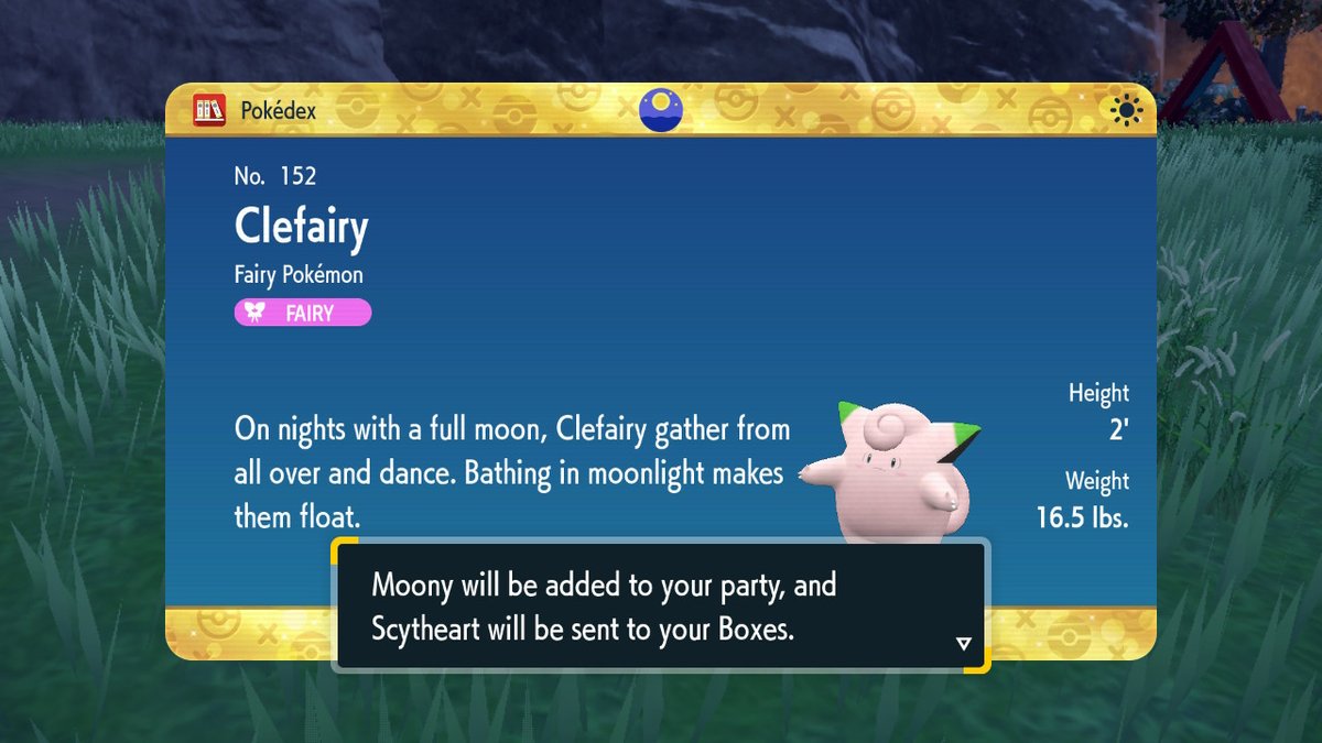 curtneedsaride's tweet image. #clefairy #shinyclefairy #massoutbreak #PokemonScarletViolet #NintendoSwitch