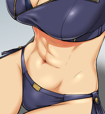 腹筋を描くのは好きです。 #筋肉を考える日 